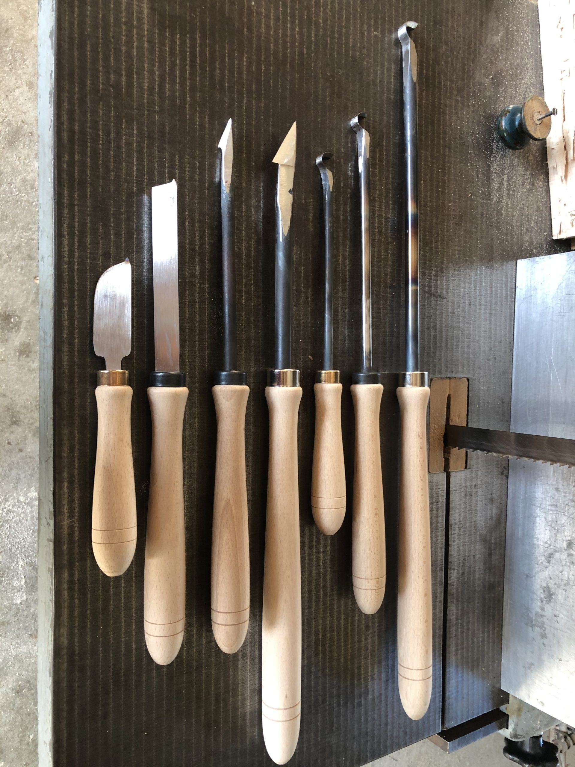 Outils pour tour à bois, pour le tournage sur bois